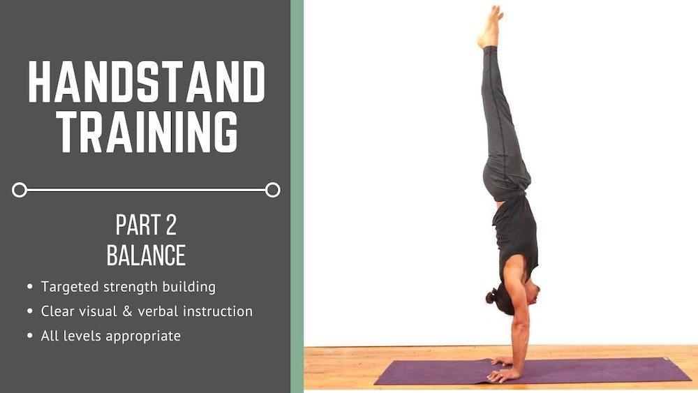 Handstand Part 2 Balance - THEYOGIMATT