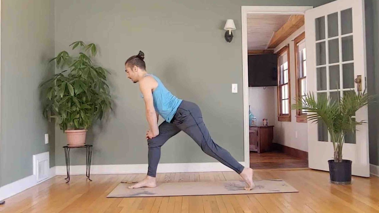 Compass Pose - THEYOGIMATT