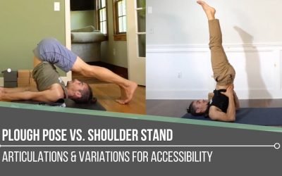 Plough Pose vs. Shoulder Stand